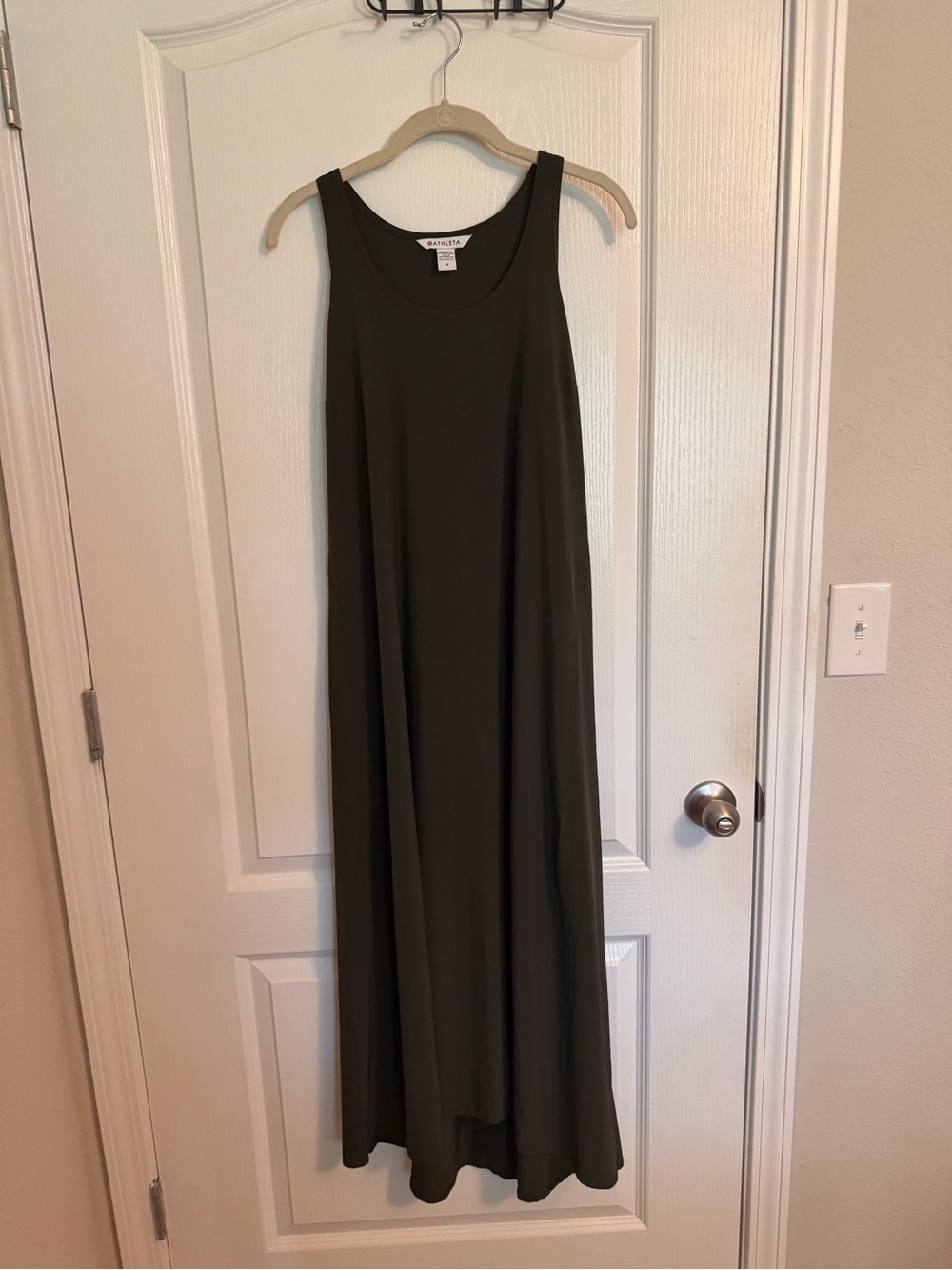 Athleta Olive Tank Maxi Dress